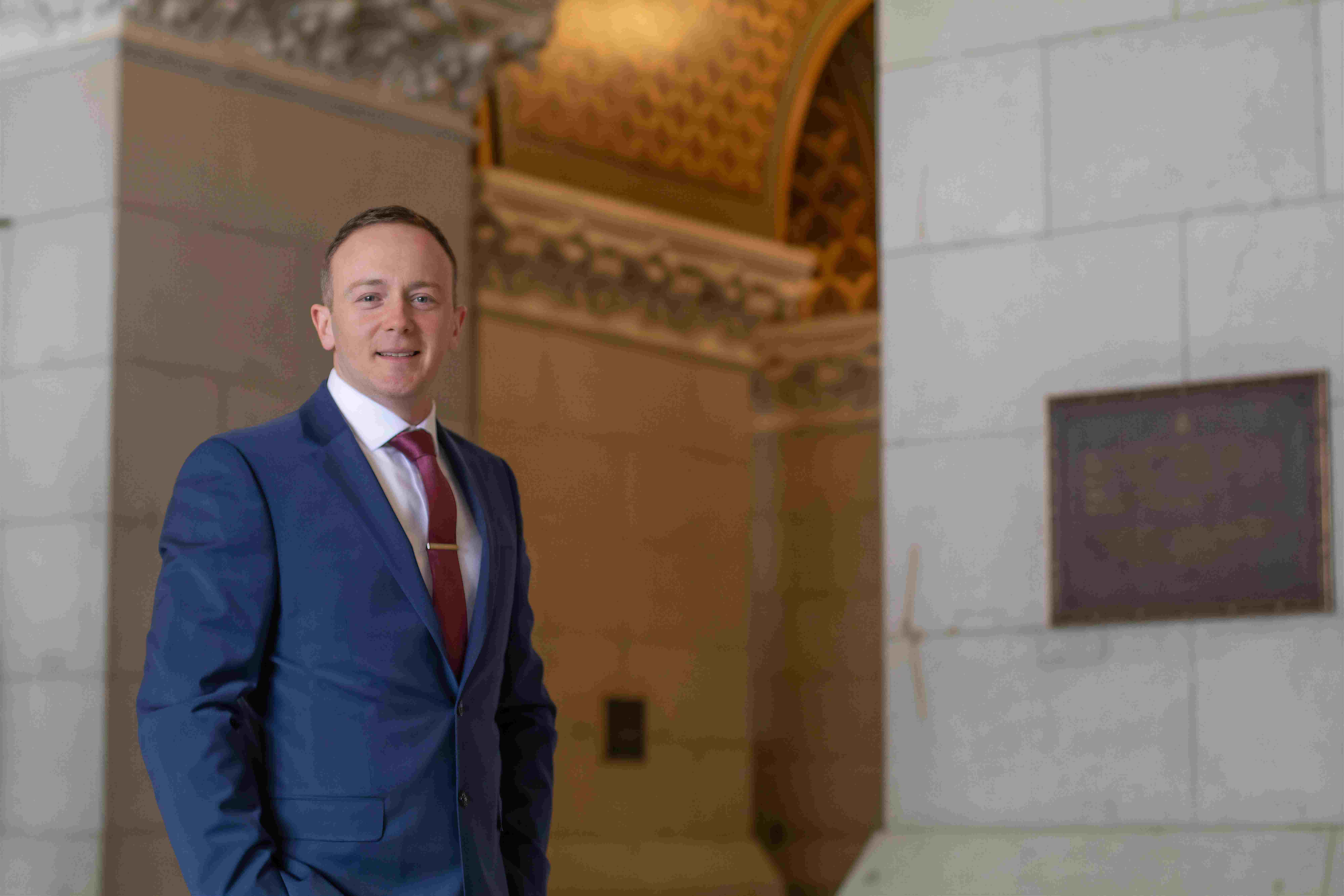 John-Paul Dorais at the Connecticut State Capitol